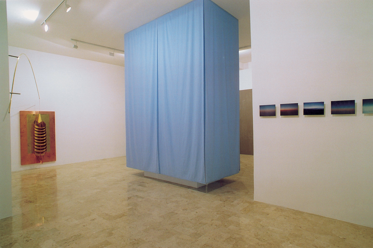 Architetture del colore, 2002, exhibition view