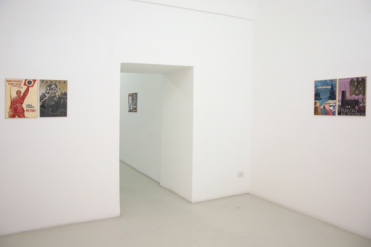 La Canzone del male - Historikerstreit, 2008 exhibition view