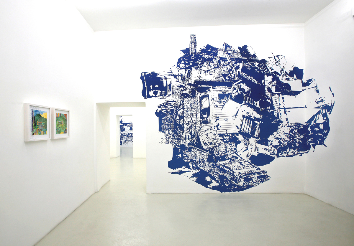 The creaky shaft, 2007, exhibition view