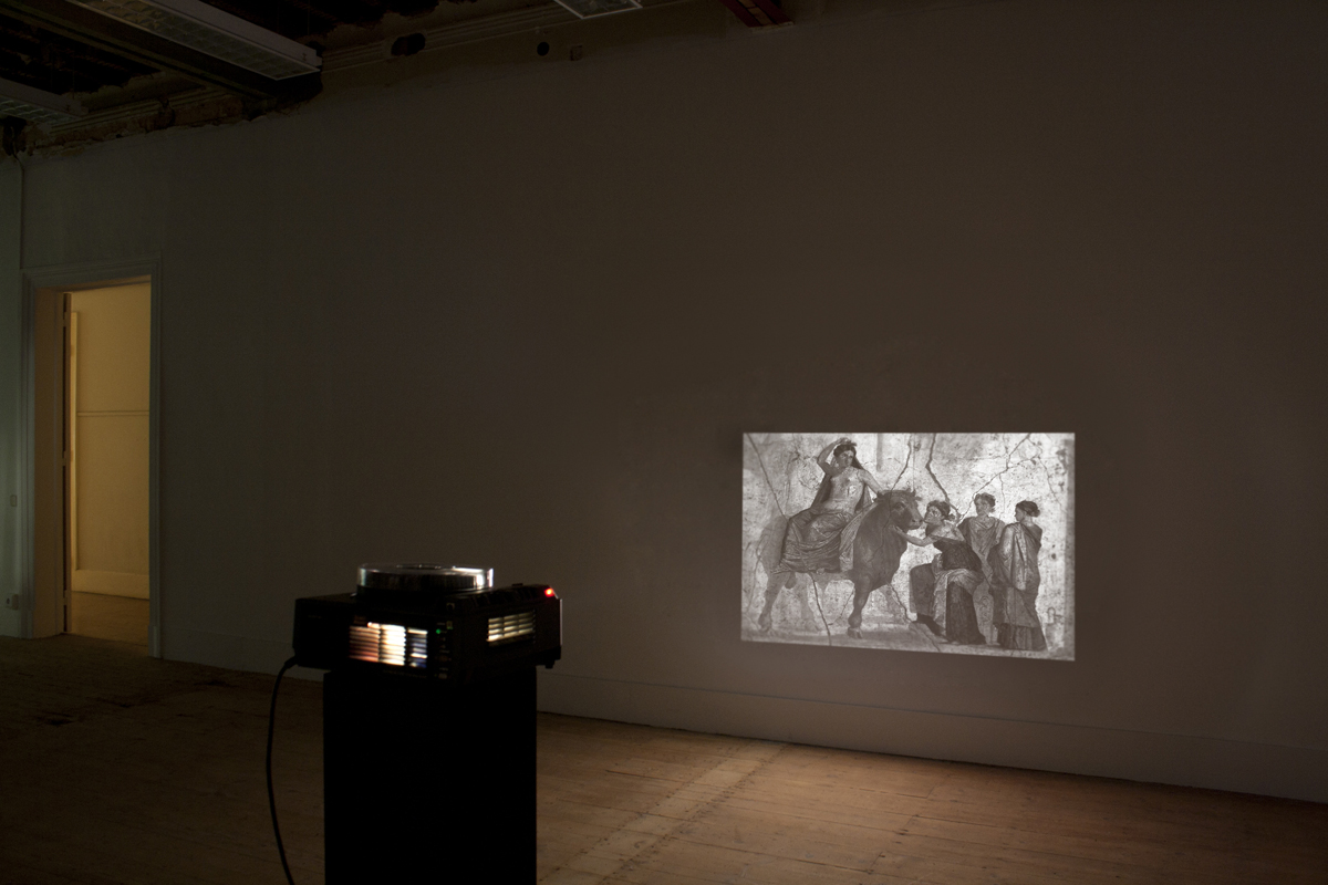 The Myth of Violence_Europa, 2012, installation view at Parkour, Lisboa