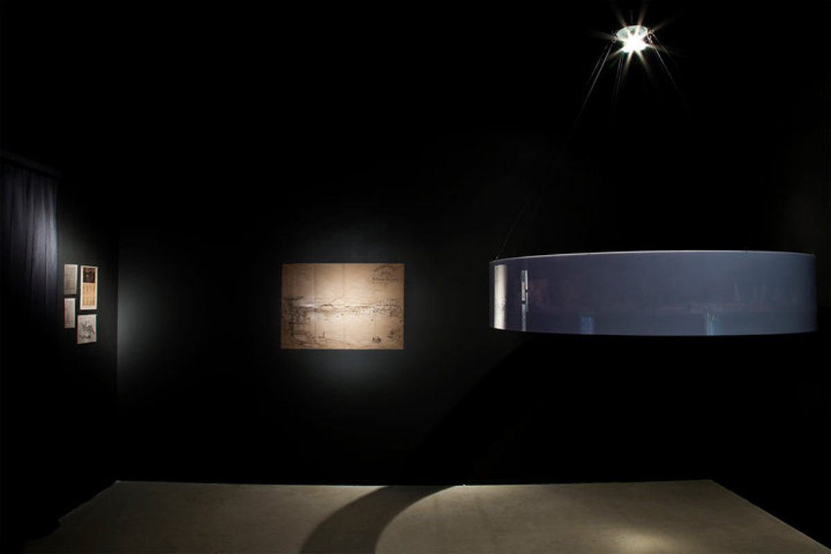 Transit 4, 2010, exhibition view at Museo MADRE, Napoli, Italy