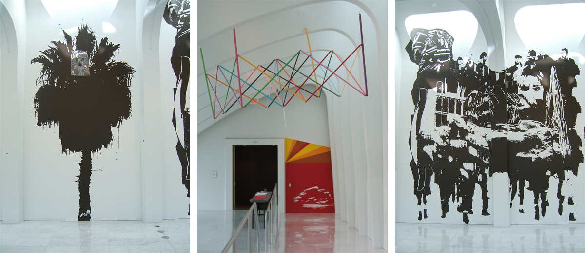 On site: Santiago Cucullu (MF Ziggurat), 2008, installation view at Milwaukee Art Museum