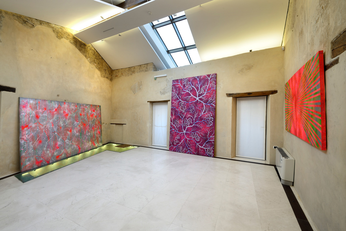 Paesaggi della mente, 2014 exhibition view at Fondazione Menegaz, Castelbasso, Italy