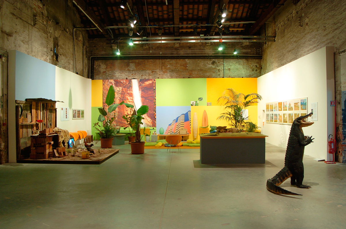 Always a little further, 2005, exhibition view at 51st international Art Exhibition, Biennale di Venezia, curated by Rosa Martínez