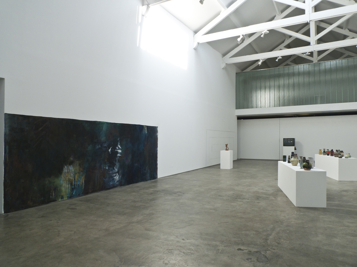 Under Fire, 2012, exhibition view at Galeria Baginski, Lisboa