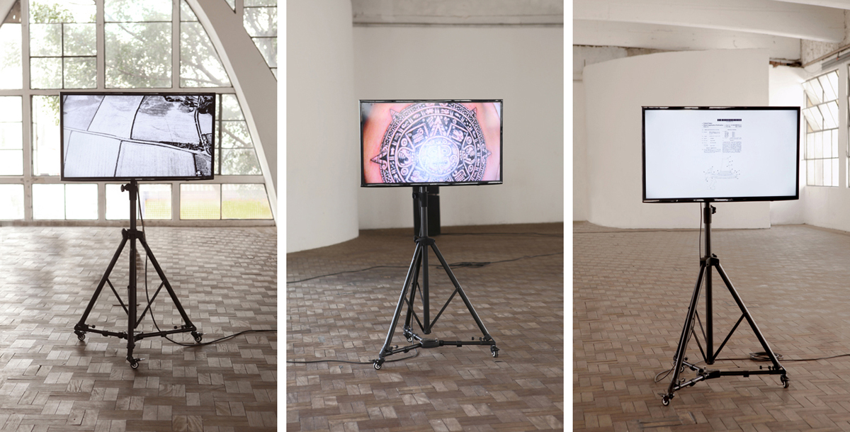 Postcodes, 2014, exhibition view at Casa do Povo, São Paulo, BR