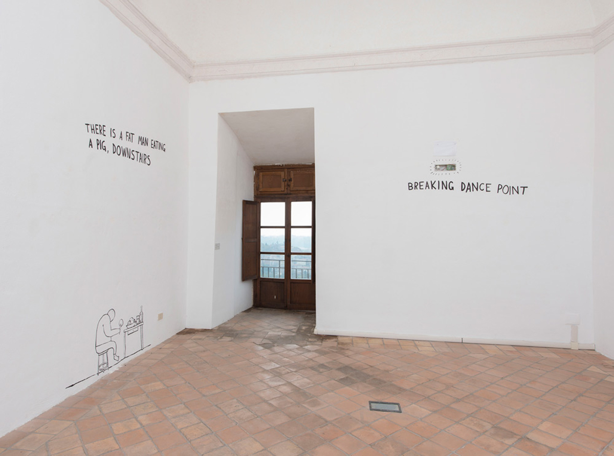 dodici stanze, 2015, exhibition view at CIAC – Colonna Castle – Genazzano, Roma