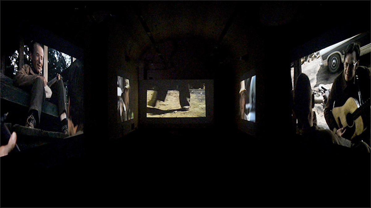 American Recordings, 2015, film, HD, 20', installation view at Castello di Rivoli, Torino