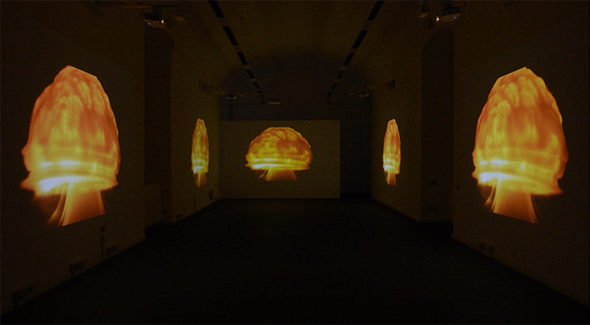 American Recordings, 2015, film, HD, 20', installation view at Castello di Rivoli, Torino