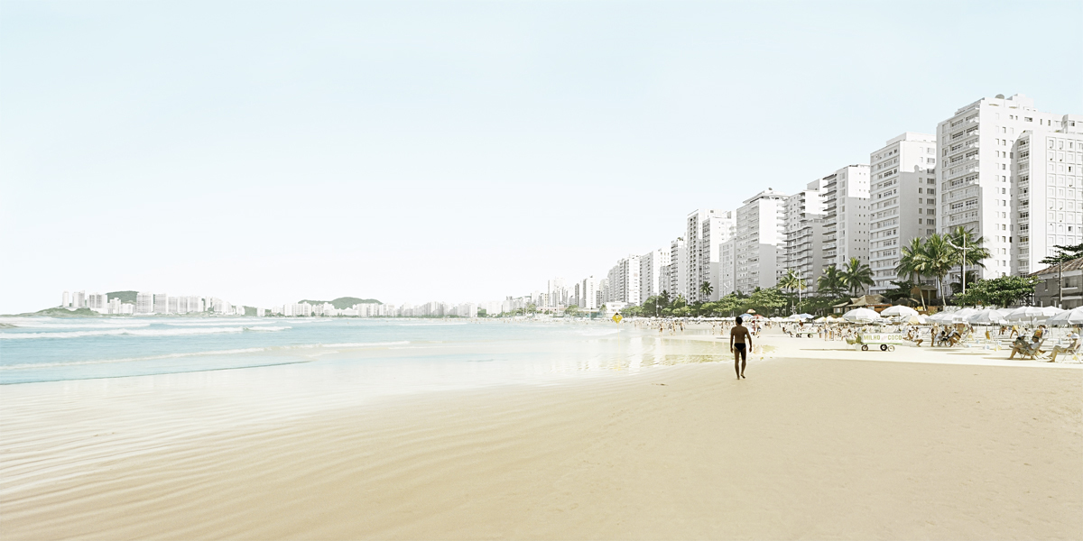 WWW Guaruja_T44, 2005/2010, Digital Print on Hahnemühle, cm 110 x 220