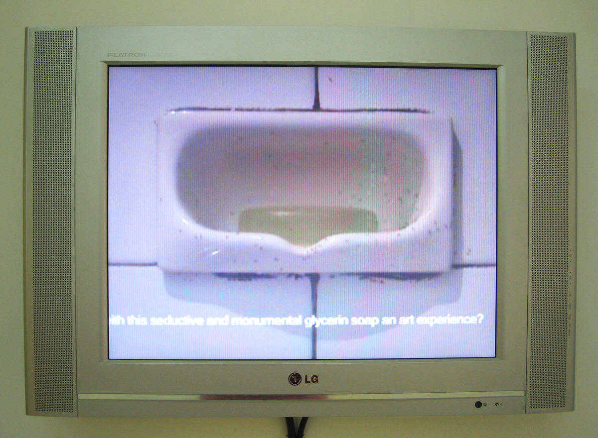 The Ants and the Soap, 2006, video, 14' 16''