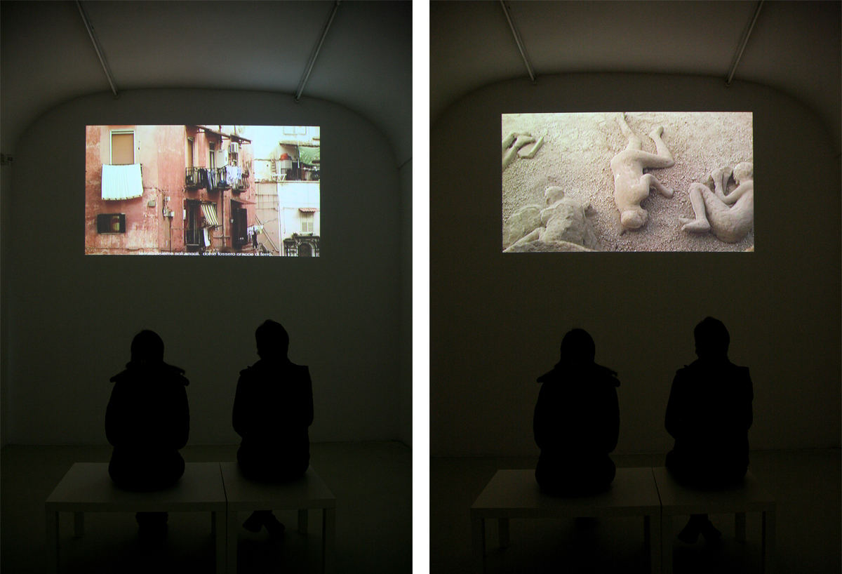 hashish in Naples, 2009, video projection, 17' 28''