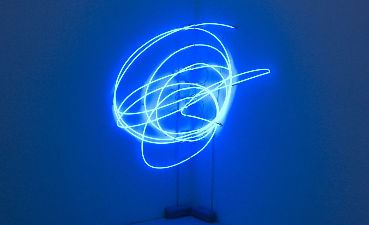 Untitled, 2008, neon light, cm 138 x 134