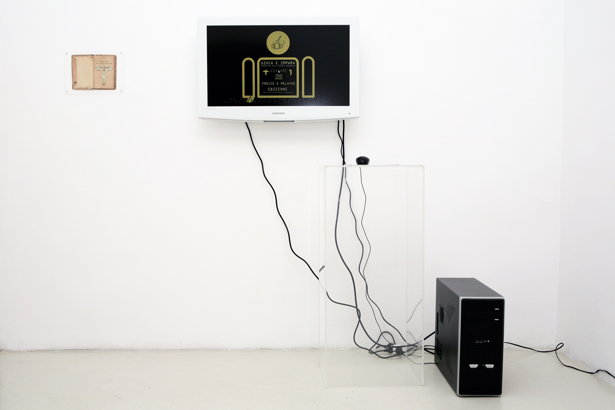 Rodolfo Peraza – Play and Learn 1.0 (Half Monks, Half Soldiers), 2008, videogame