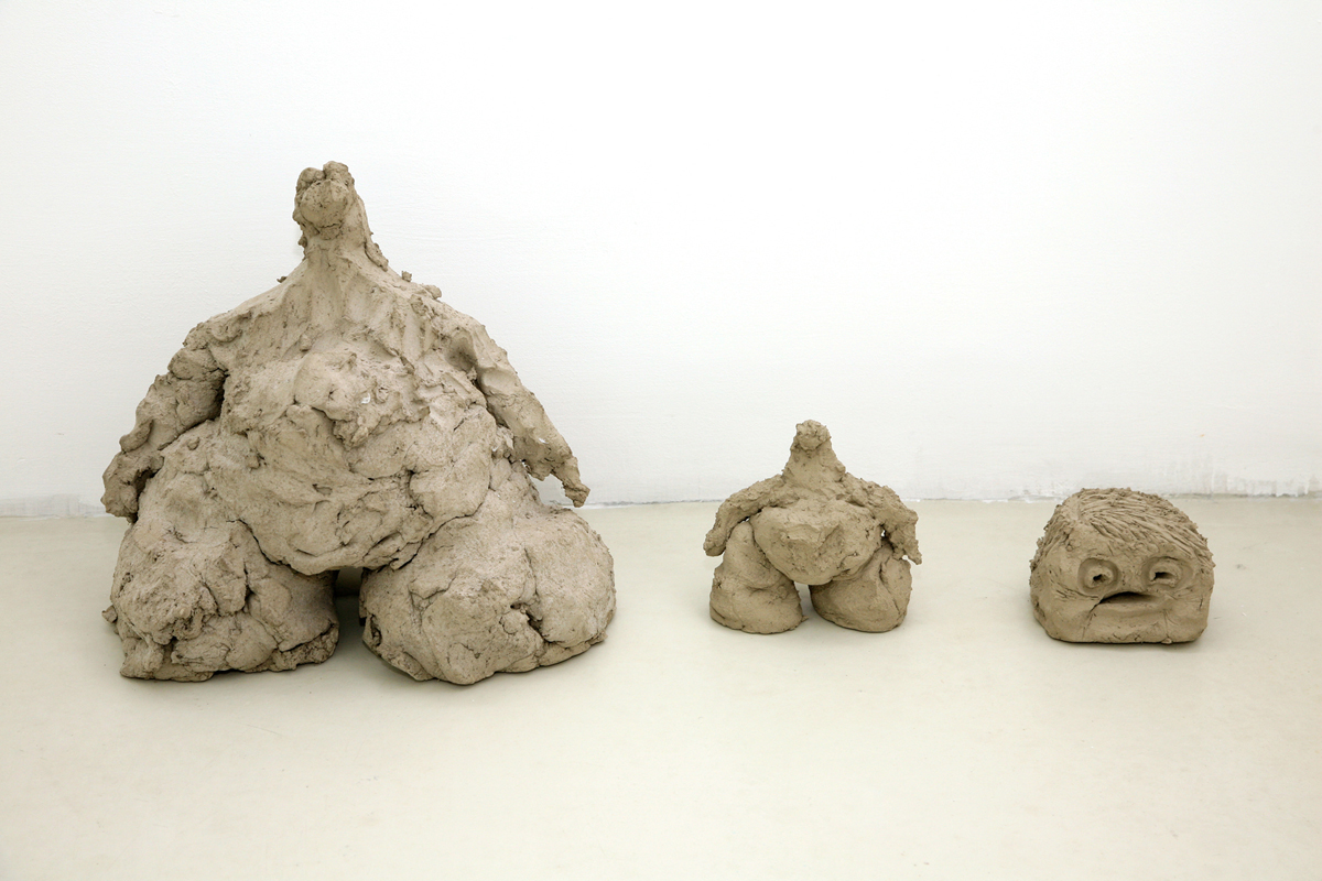 untitled (creazionismo), 2009, river earth, cm 35 x 73 x 25