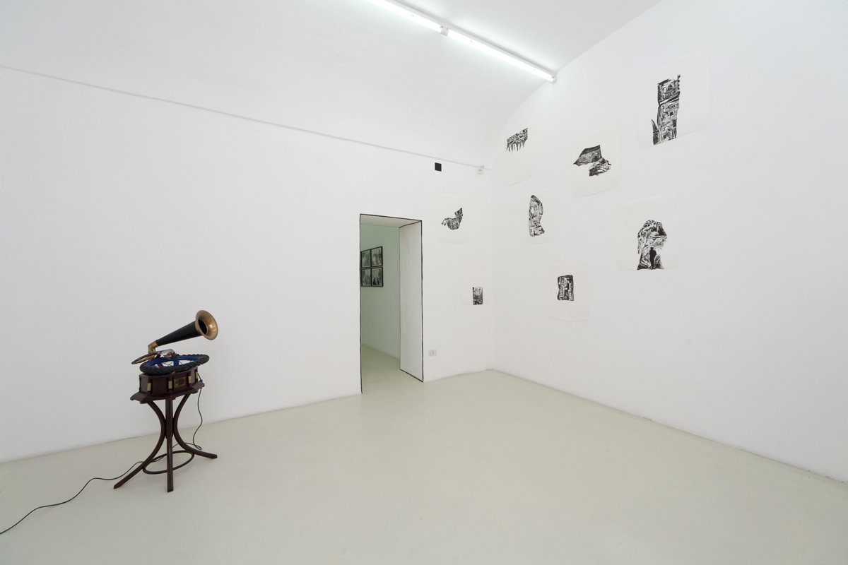 Eugenio Tibaldi, Santiago Cucullu, exhibition view