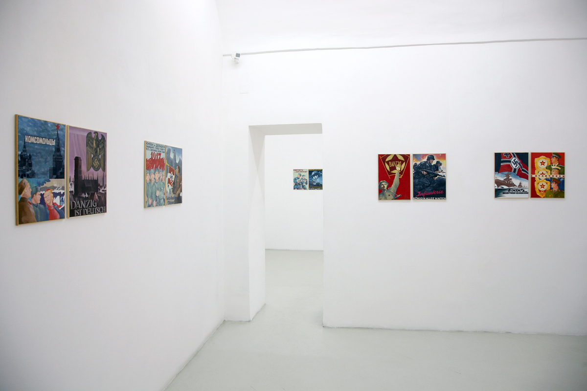 La Canzone del male - Historikerstreit, 2008 exhibition view