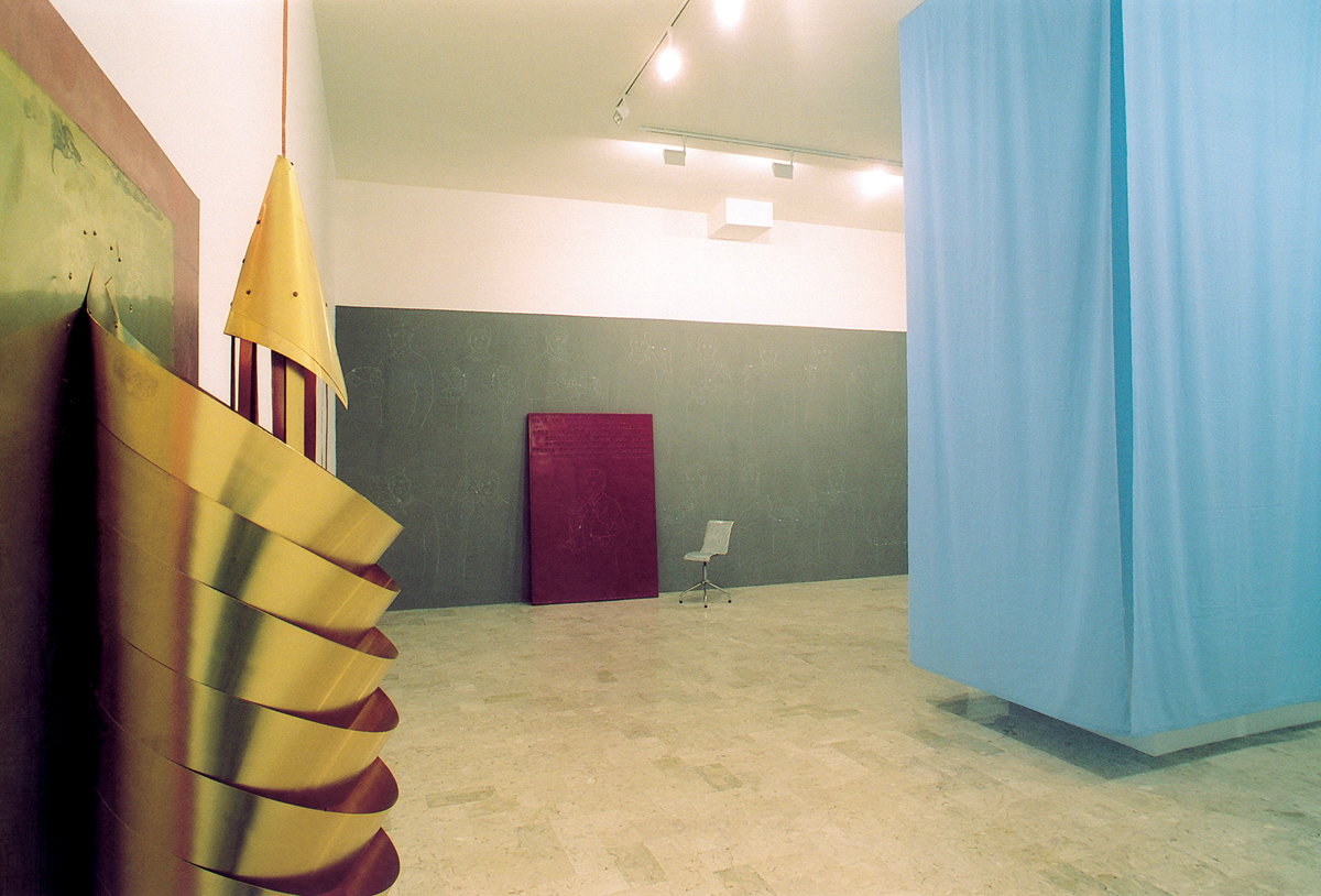 Architetture del colore, 2002, exhibition view