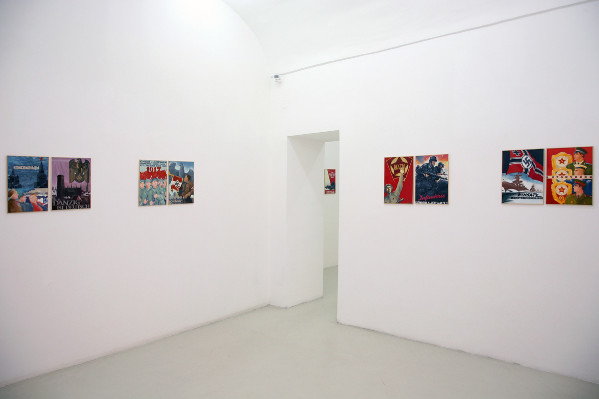 La Canzone del male - Historikerstreit, 2008 exhibition view