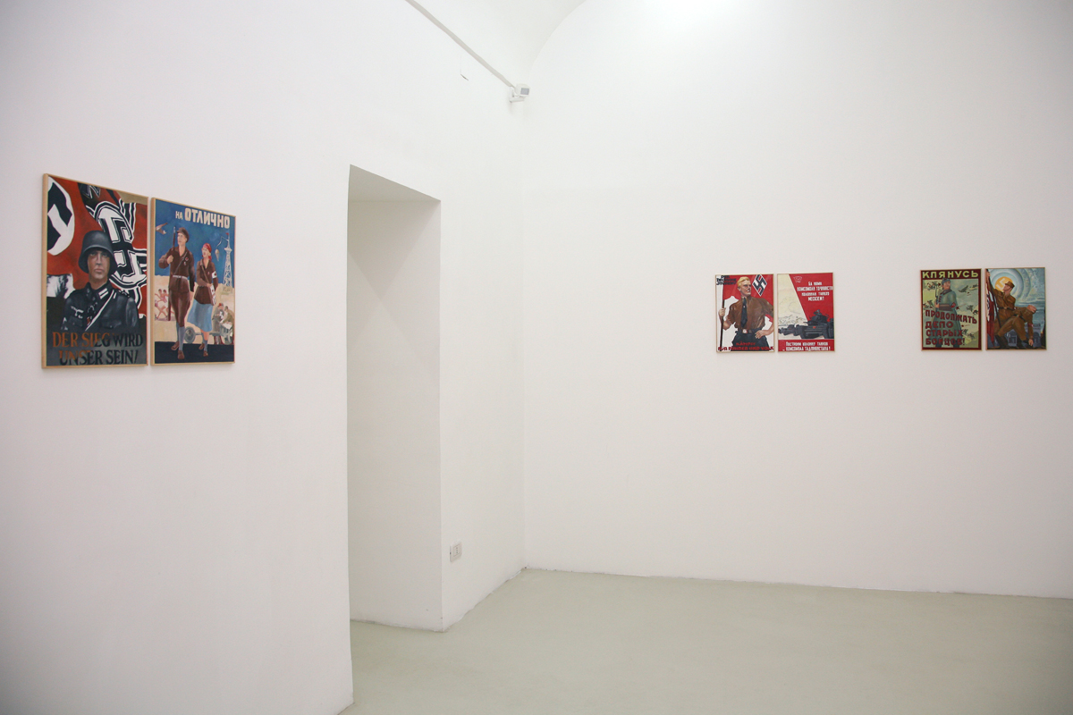 La Canzone del male - Historikerstreit, 2008 exhibition view