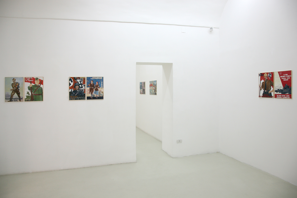 La Canzone del male - Historikerstreit, 2008 exhibition view