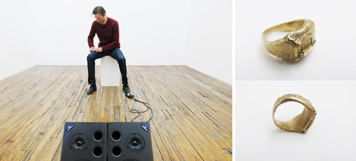 Ring,ring,ring, 2016, performance at ISCP, Brooklyn, NY