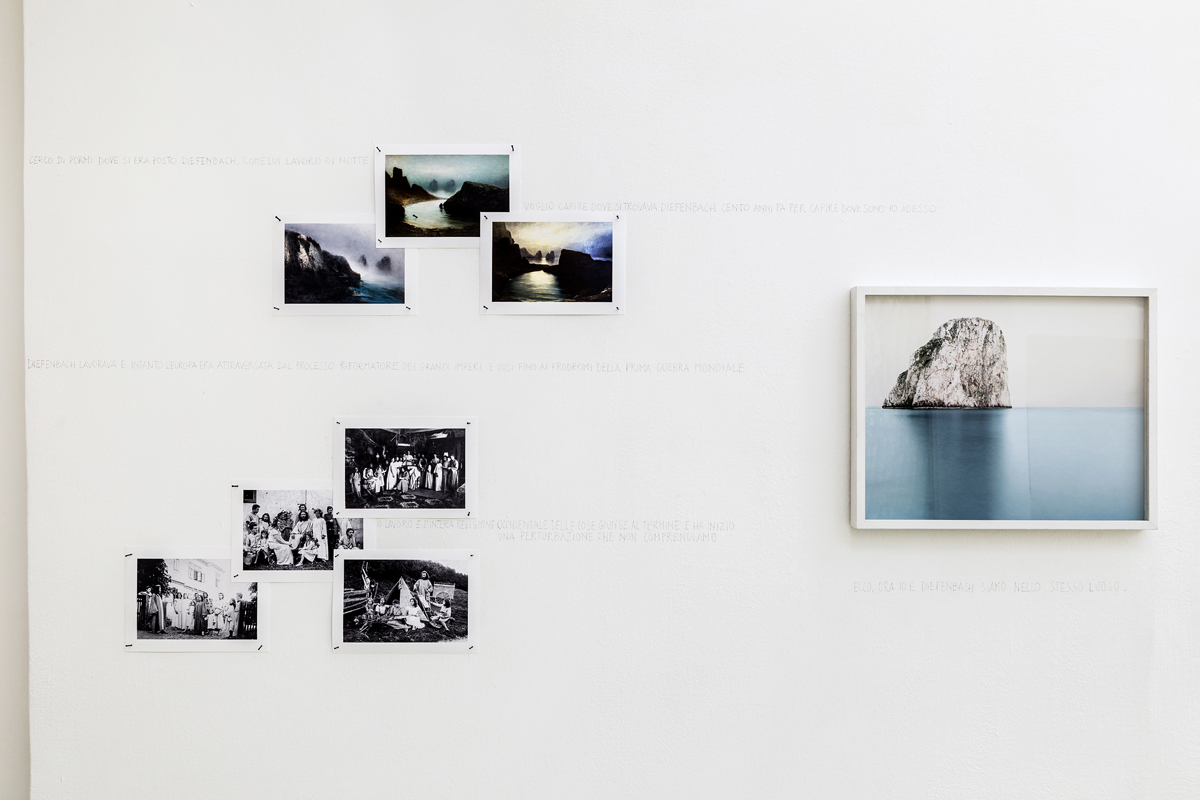Capri. The Diefenbach Chronicles,2015, installation view